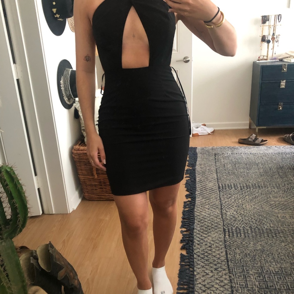 Sexy black dress